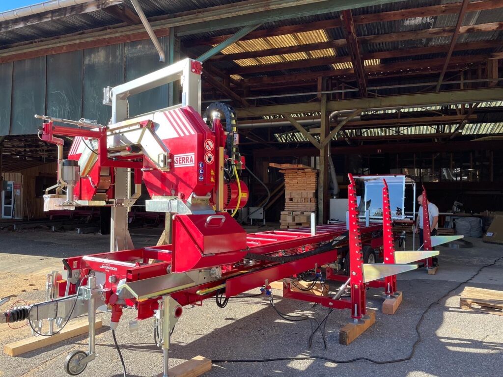 Scierie SERRA BAVARIA SL130i en action 5