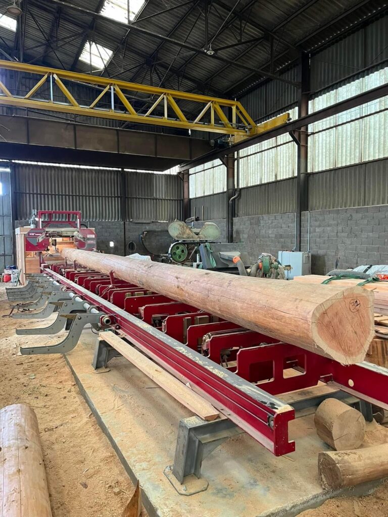 Scierie SERRA AFRICA XE135/160 en action 5