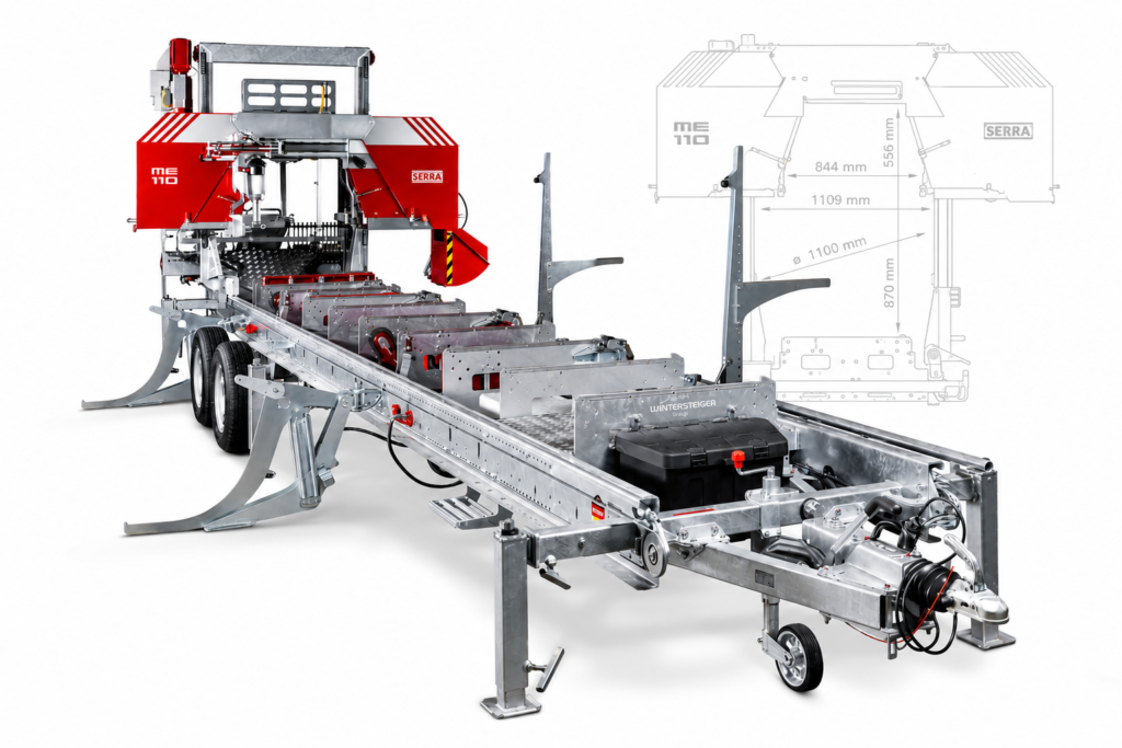 Scierie mobile SERRA Montana ME110